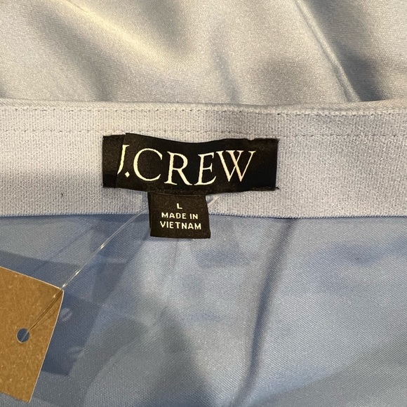 J. Crew Gwyneth Slip Skirt in Placid Sky (L) - Picture 9 of 11